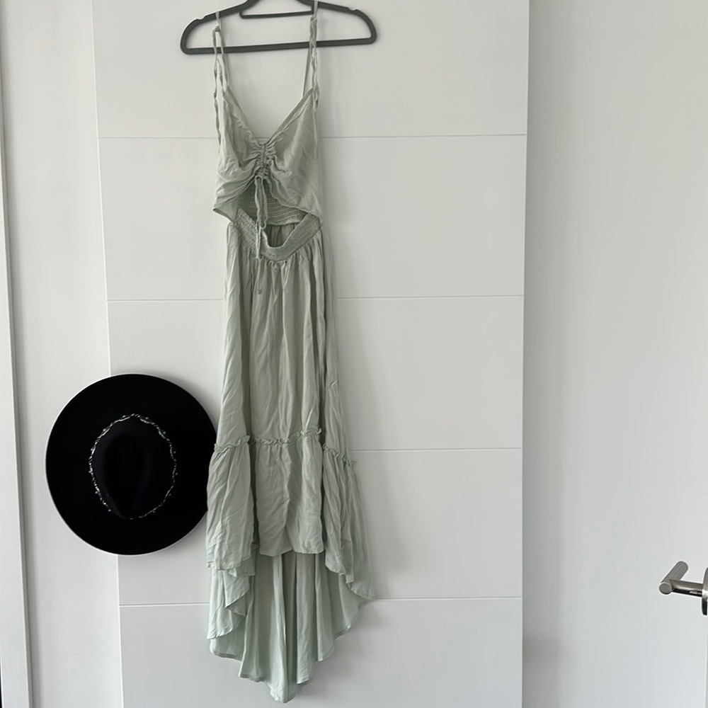 Green dress
